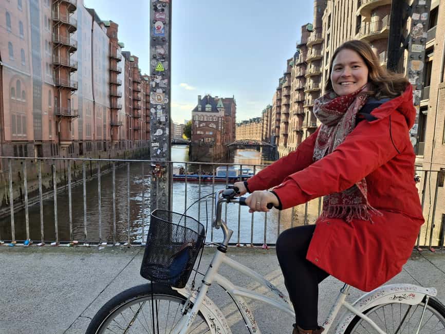 Hamburg: City Tour by Bike with Elbphilharmonie - Deichstraße to Speicherstadt: The UNESCO Waterfront That Smells Like a Port