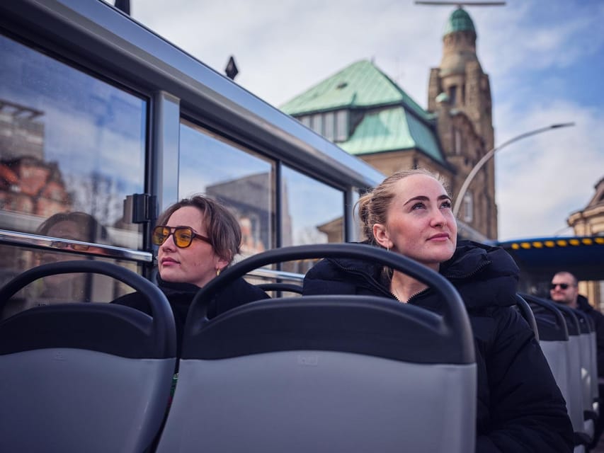 Hamburg: Hop-On Hop-Off Bus City Tour - Line F - What the commentary and audio are like in real life