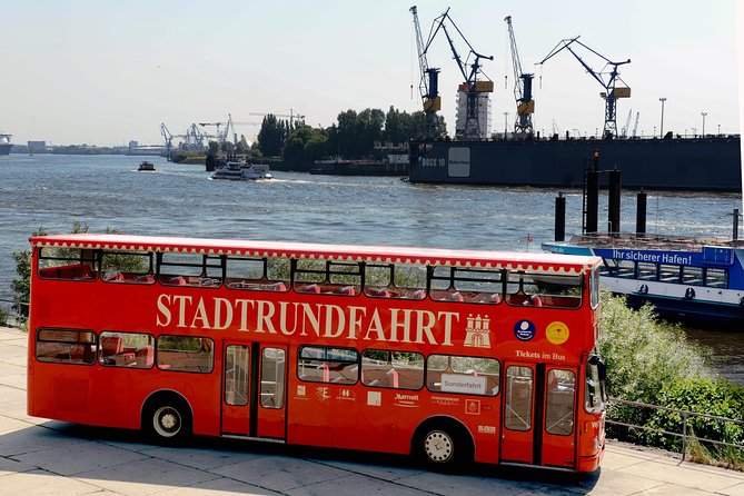 Hamburg Hop-on Hop-off Sightseeing Tour on Red Double Decker Bus - Where You Board: St. Pauli or Central Station