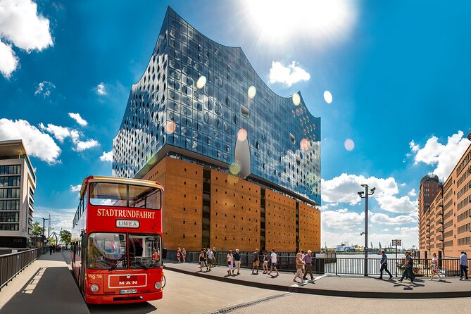 Hamburg Hop-on Hop-off Sightseeing Tour on Red Double Decker Bus - How the Route Unfolds: Harbor to Inner City Sights