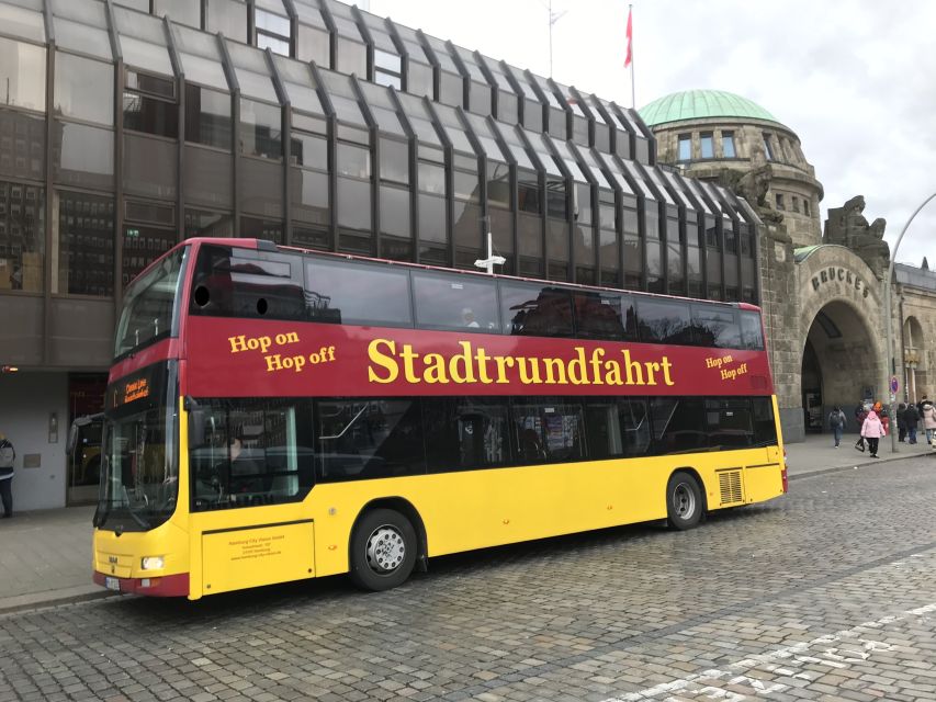 Hamburg: Line C Sightseeing Hop-On Hop-Off Bus Tour - Elbphilharmonie and Hafencity: modern Hamburg from the waterfront line