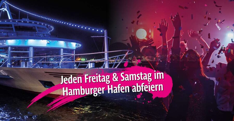 Hamburg: Saturday Night Boat Party - What You Get in the 3-Hour Party Package