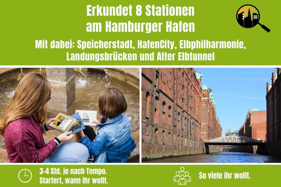 Hamburg: Scavenger Hunt Self-Guided Tour for Children - Price and value for a group up to 10