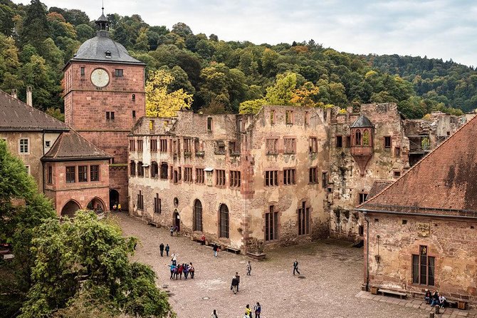 Heidelberg Castle and Old Town Tour from Frankfurt - Schloss Heidelberg Ruins: Courtyards, Terraces, and the Big Wine Barrels