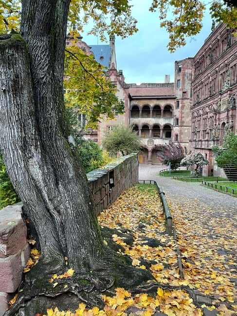 Heidelberg: Discover Heidelberg Castle - experience history up close - Gate tower to courtyard: where Gothic meets Renaissance