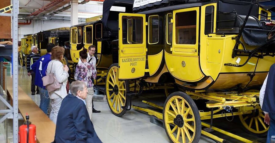 Heusenstamm:tour of the Depot of the museum of communication - 1.5 hours on 375,000 objects: how to get the most value