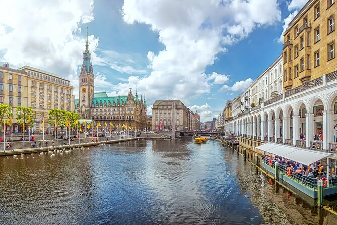 "Highlights of Hamburg" Biketour - Rathausmarkt Finish: A Clean Ending at City Hall Square