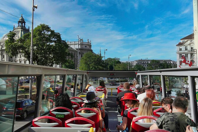 Hop-On Hop-Off Tour CitySightseeing Munich - Marienplatz, Odeonsplatz, and the Opera area for quick Old Town orientation