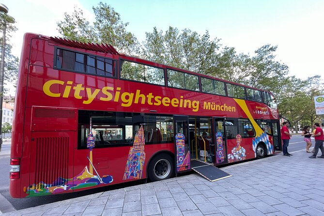 Hop-On Hop-Off Tour CitySightseeing Munich - Haidhausen and the Deutsches Museum stop for a real Munich break