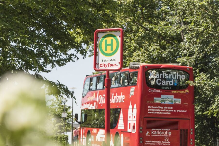 Karlsruhe: 24-Hour Hop-On Hop-Off Sightseeing Bus Ticket - Stop-by-stop: Station Forecourt, ZKM, and the Baden State Theater