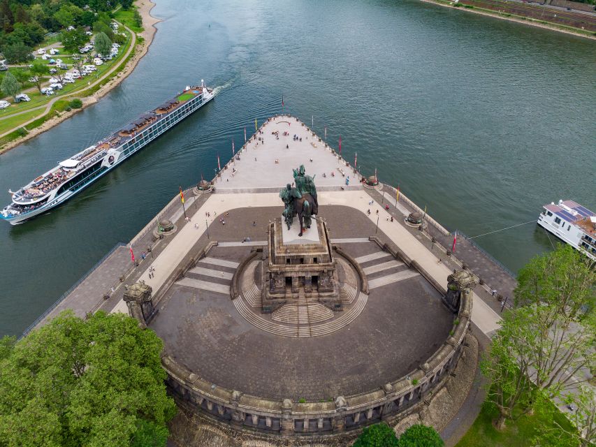 Koblenz: Old Town Sightseeing Cruise along the Rhine - Ehrenbreitstein Fortress: Big Structure, Big Views