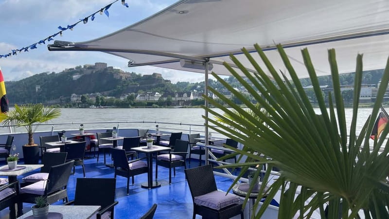 Koblenz:Rhine Valley boat tour along the castles and palaces - Deck Choice and Sound Tips, How to Hear the Commentary