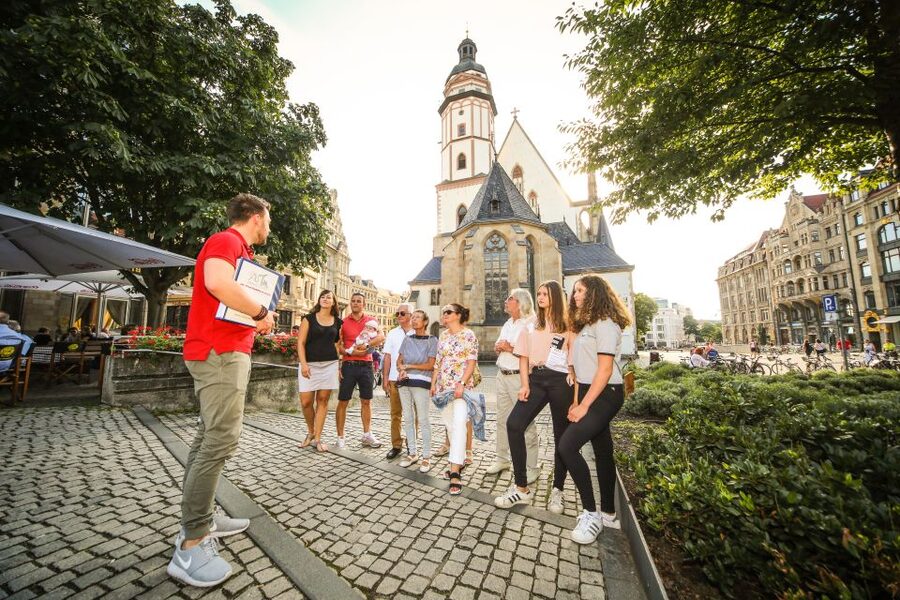 Leipzig: 2-Hour Guided Walking Tour in German - Specks Hof arcade to Naschmarkt and the Old Exchange