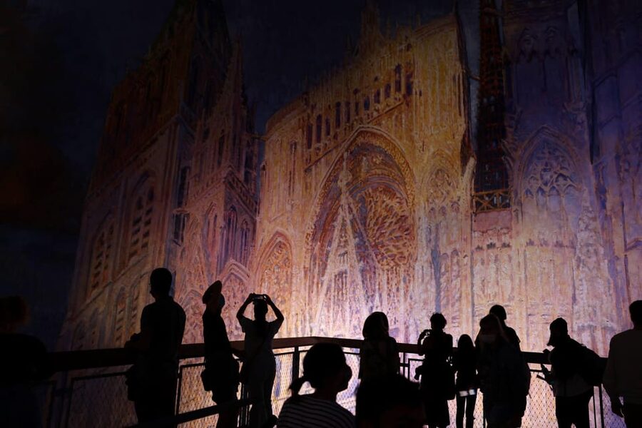 Leipzig: 360° Panorama THE CATHEDRALE OF MONET ticket - Day to night in 15 minutes, with sound and music