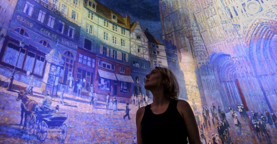 Leipzig: 360° Panorama THE CATHEDRALE OF MONET ticket - THE CATHEDRAL OF MONET: what you actually see in Rouen