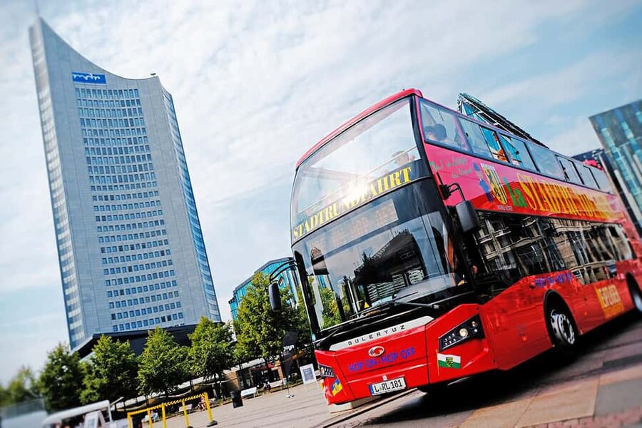 Leipzig: Bus Tour - Upper-deck rules: getting the best views without stress