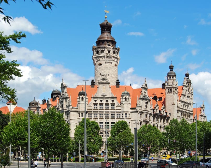 Leipzig: Guided tour through the New Town Hall - The New Town Hall in 1905, and why the building feels like a statement