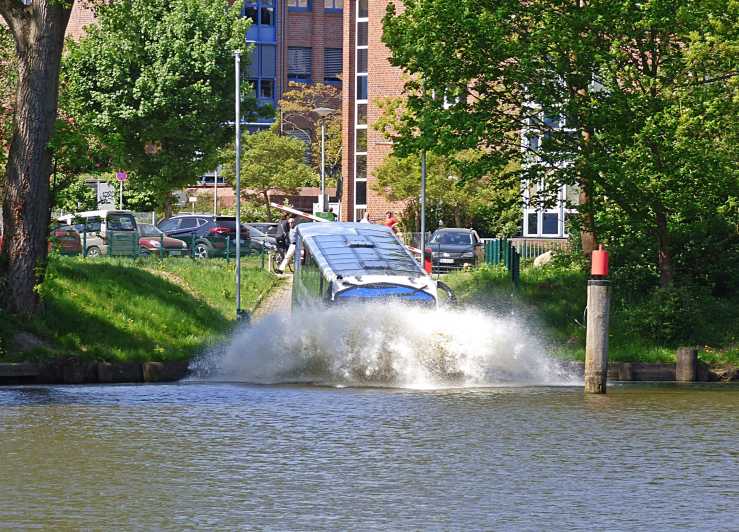 Lübeck: 1-Hour Splash Bus City Tour - A Bus That Turns Into a Boat on Lübeck’s Trave
