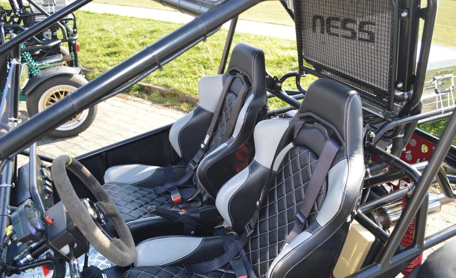 Meersburg: Buggy Rental at Lake Constance - Driving realities: manual transmission, height and weight limits, and comfort