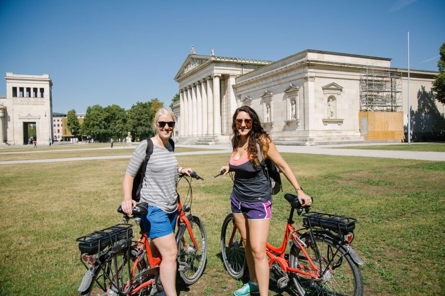 Munich: Bike Tour with Beer Garden Break - WWII-era architecture and the story your guide brings to the streets