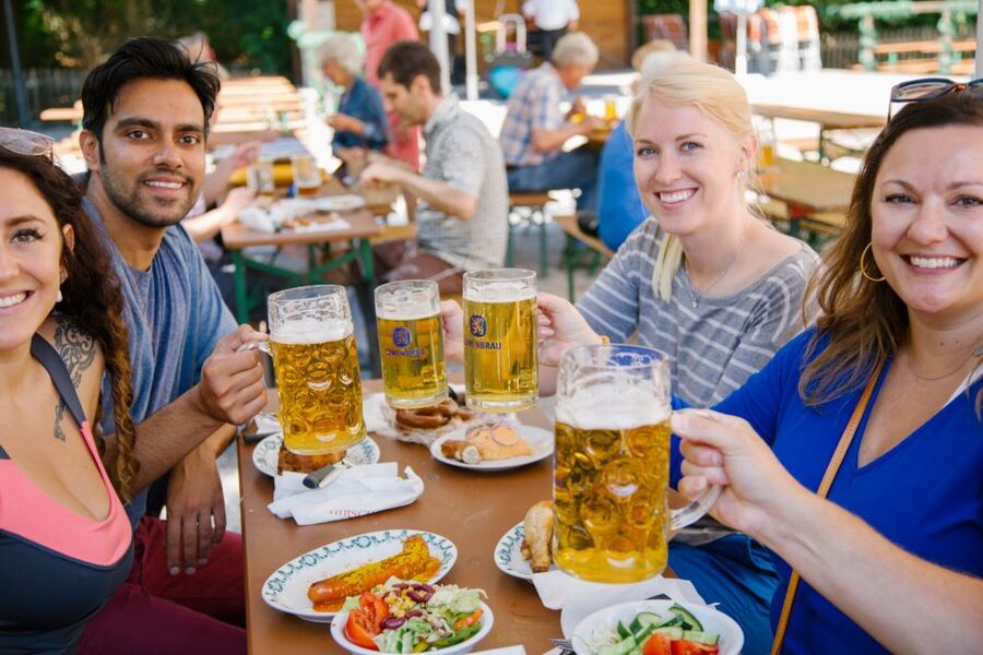 Munich: Bike Tour with Beer Garden Break - Angel of Peace and the Maximilianeum: moving from tragedy toward postwar symbolism