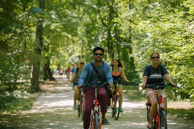 Munich City Bike Tour + Beer Garden Lunch Stop - Odeonsplatz, Feldherrnhalle, Theatinerkirche, and the Angel of Peace