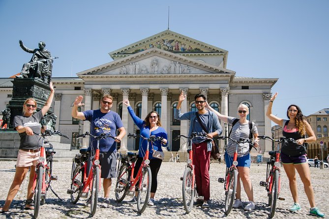 Munich City Bike Tour + Beer Garden Lunch Stop - Königsplatz to the English Garden, seeing Munich’s big contrasts