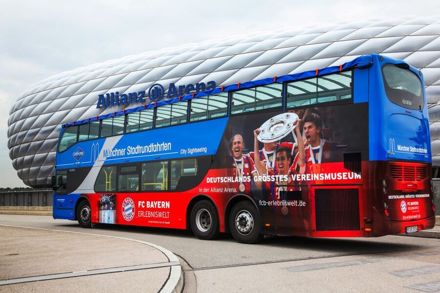 Munich: City Bus Tour & FC Bayern Munich Allianz Arena Tour - Karlsplatz 21 (Stachus) to the Bus: Where the Day Starts