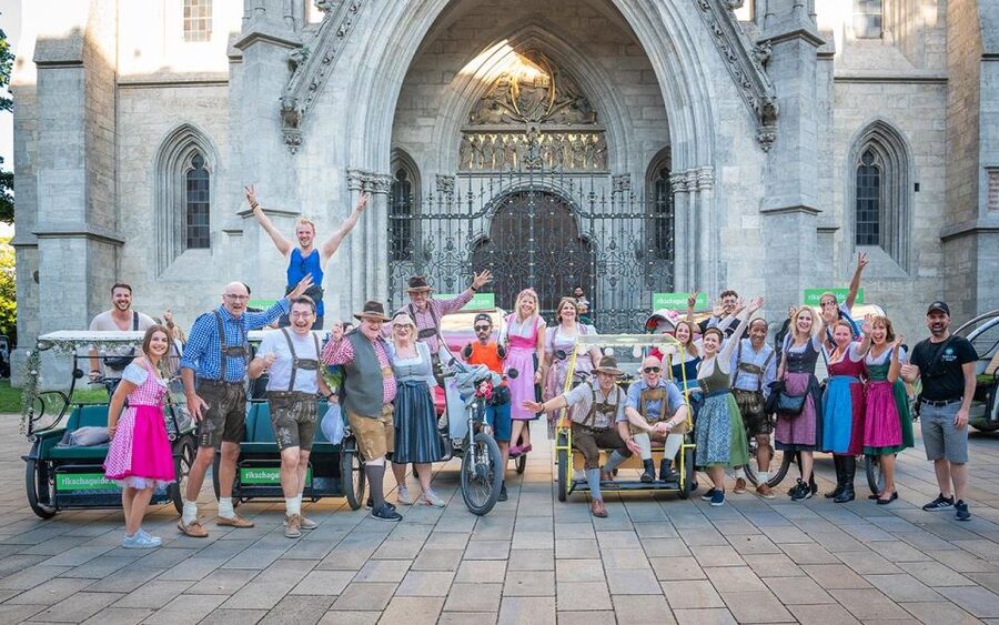 Munich: City Highlights Rickshaw Tour - Comfort, seating, and how to plan for kids and groups