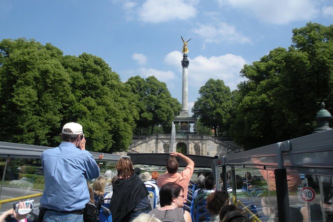 Munich City Hop-on Hop-off Tour - English Garden and River Stops: Eisbach and Ludwigsbrücke Views