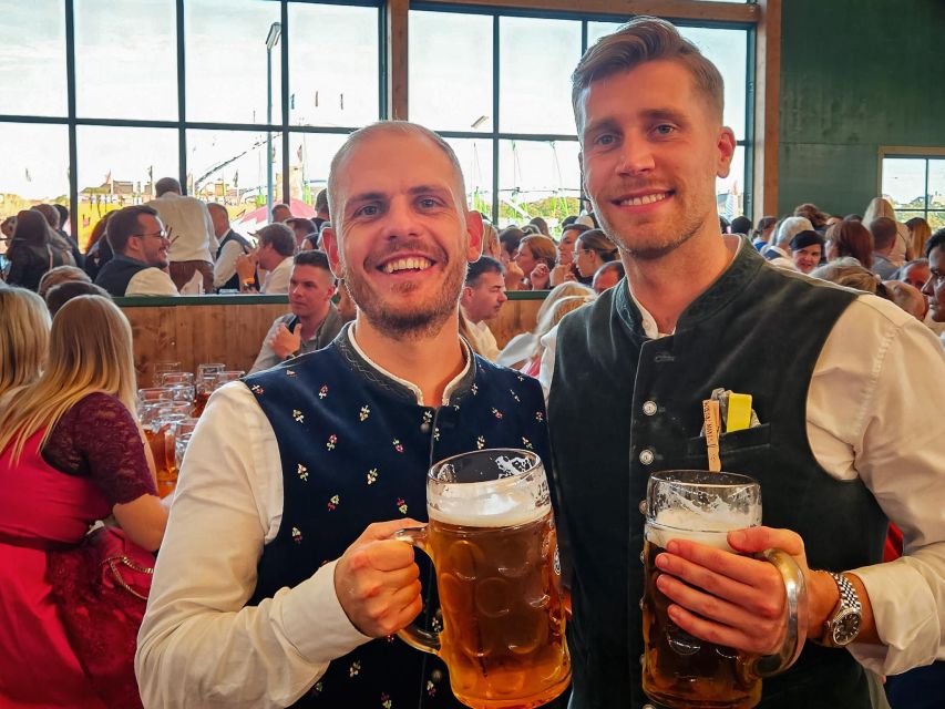 Munich: Guided Oktoberfest Experience with Beer and Lunch - Entering the big tent with reserved seating (and why it’s worth paying for)