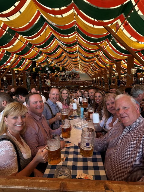 Munich: Guided Oktoberfest Experience with Beer and Lunch - The social side: meeting people without it feeling forced