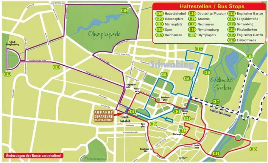 Munich Hop-On Hop-Off Tour: 1-Day or 2-Day Ticket - Key highlights to know before you board
