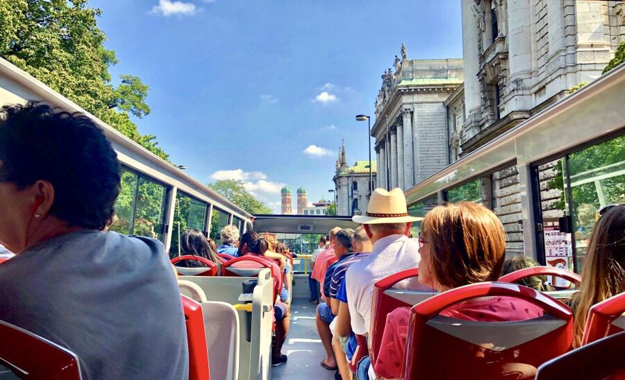 Munich Hop-On Hop-Off Tour: 1-Day or 2-Day Ticket - Nymphenburg Olympic Park loop: palace vibes plus modern Munich