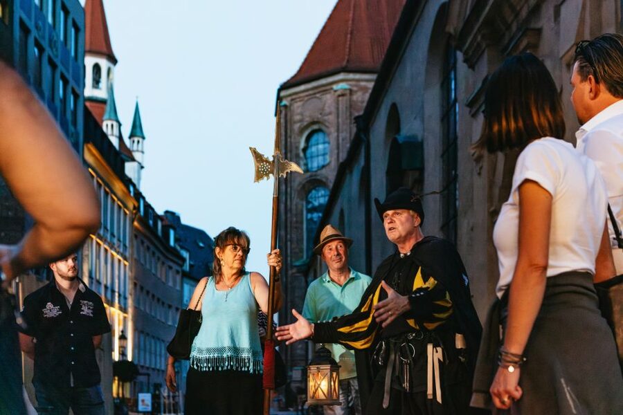 Munich: Middle Ages Tour with Night Watchman - Frauenkirche: a major landmark, explained through medieval behavior