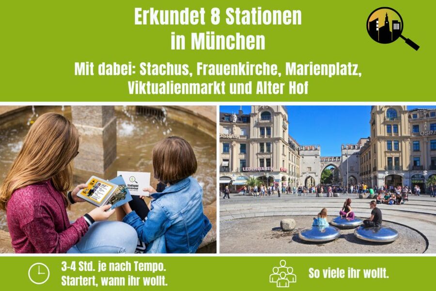 Munich: Scavenger Hunt Self-Guided Tour for Children - Stop 3: Marienplatz and the Rathaus pair (Altes Rathaus and Neues Rathaus)