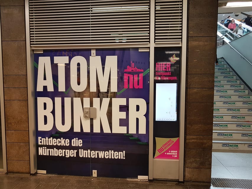 Nuremberg: Nuclear Bunker in Main Railway Station - Walking into Cold War planning, right under the station