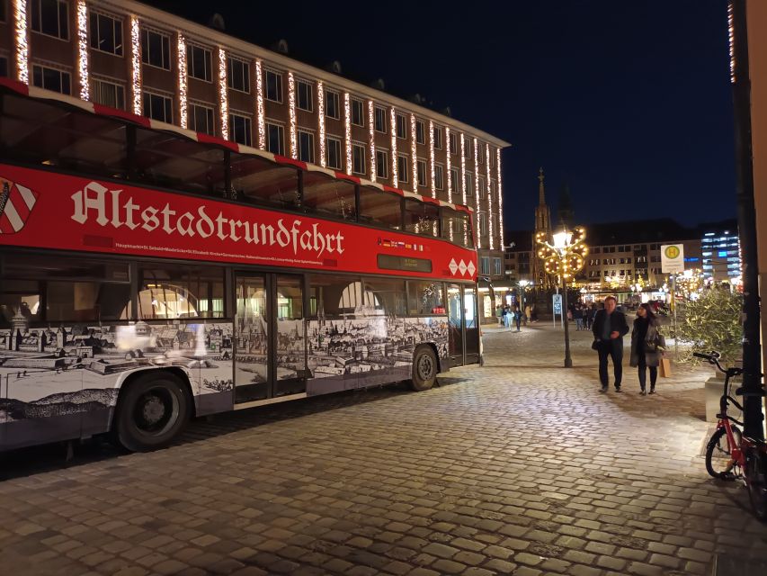 Nuremberg: Old Town Guided Tour By Bus - Getting oriented at Hauptmarkt 27 near the Beautiful Fountain