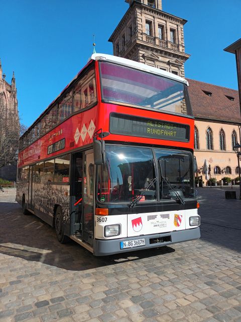 Nuremberg: Old Town Guided Tour By Bus - Roof open when weather is nice, rain or shine operation