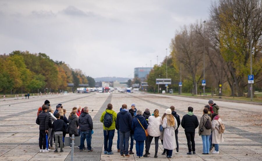 Nuremberg: Walking Tour of Former Nazi Party Rally Grounds - Kongresshalle, Congress Hall, and what 40 meters of scale means