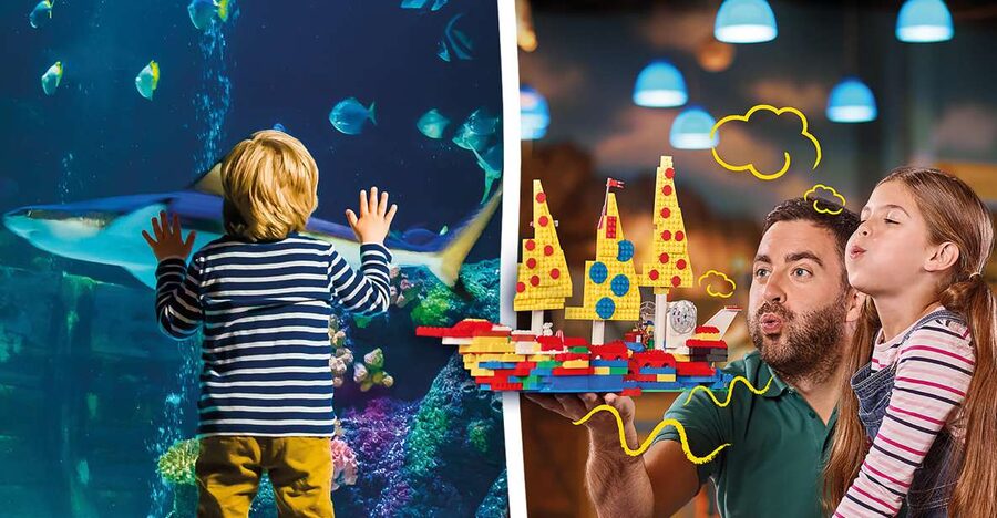 Oberhausen: LEGOLAND Discovery Centre and SEA LIFE Ticket - A simple Oberhausen plan that works even when the weather is bad