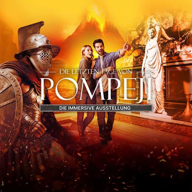 Oberhausen: The Last Days of Pompeii Immersive Experience - The Main City Show and the Vesuvius Moment