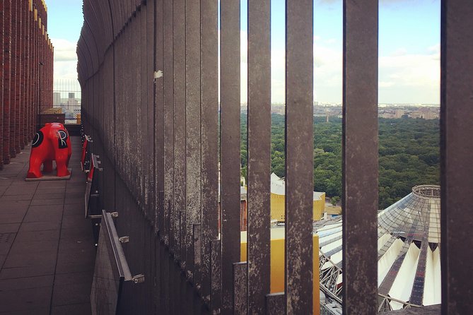 Panoramapunkt Berlin Admission Ticket - Sunset on the sun terrace, plus the wind reality check