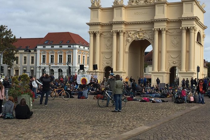 Potsdam Bike Tour with Rail Transport from Berlin - Starting near Alexanderplatz, then heading out with a Beach Cruiser
