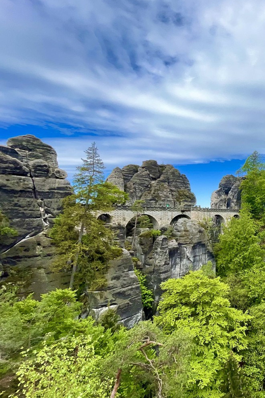 Prague: All-inclusive trip to Bohemian and Saxon Switzerland - Starting point: Bastei Bridge and the Elbe canyon views