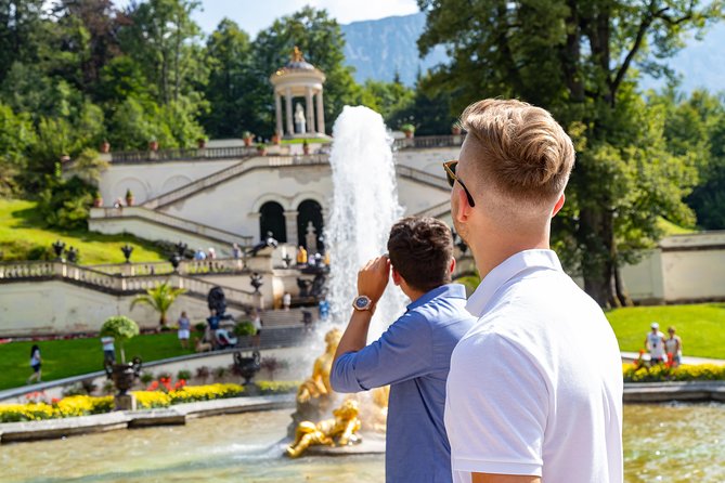 Premium Neuschwanstein Castle and Linderhof VIP Tour from Munich - Linderhof Palace at 4:10 pm: Gardens, Interiors, and Late-Day Magic