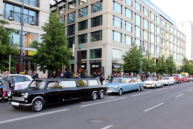 Private Tour: Berlin by Trabant Stretch-Limousine - The Berlin route: from major checkpoints to photo stops that matter