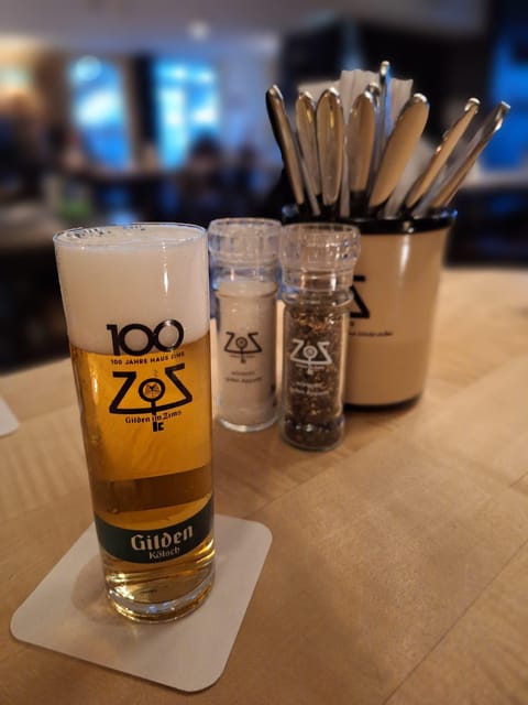 Public brewhouse tour Cologne in English - Price and value: $23 for a guide, plus beer you pay for