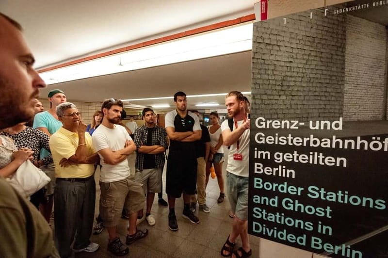 Red Berlin: Secrets of the Communist Capital - Meeting at Starbucks Near Brandenburg Gate, With a Red Umbrella