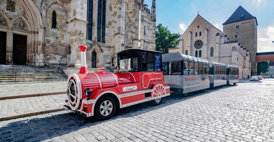 Regensburg: City Tour with the Bimmelbahn Train - Key things I’d mark on your mental map